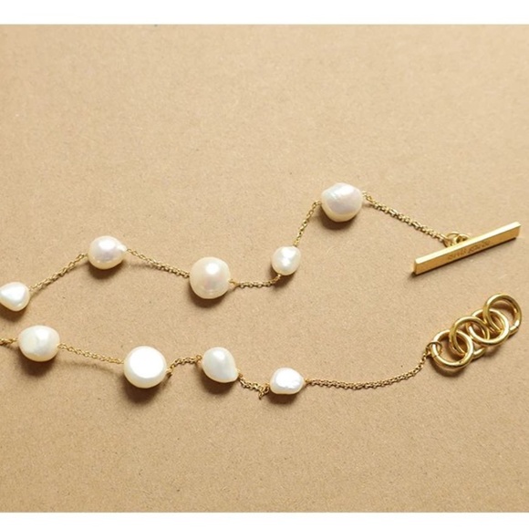 BEST Cult Gaia Perla Choker - Freshwater Pearl Necklace - Picture 7 of 8